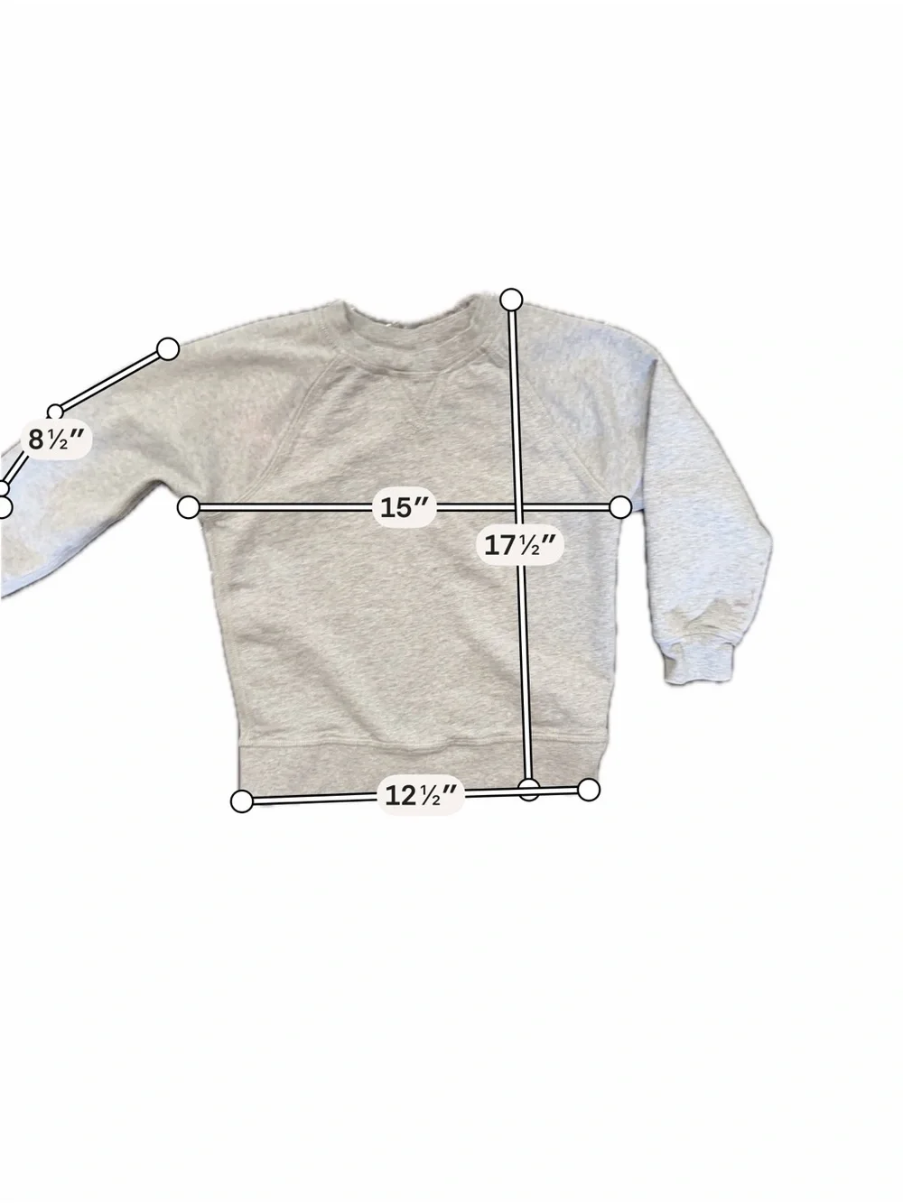 Hanna Andersson Kids Gray Sweatshirt & Jogger Set Size 5 Cozy Matching Lounge